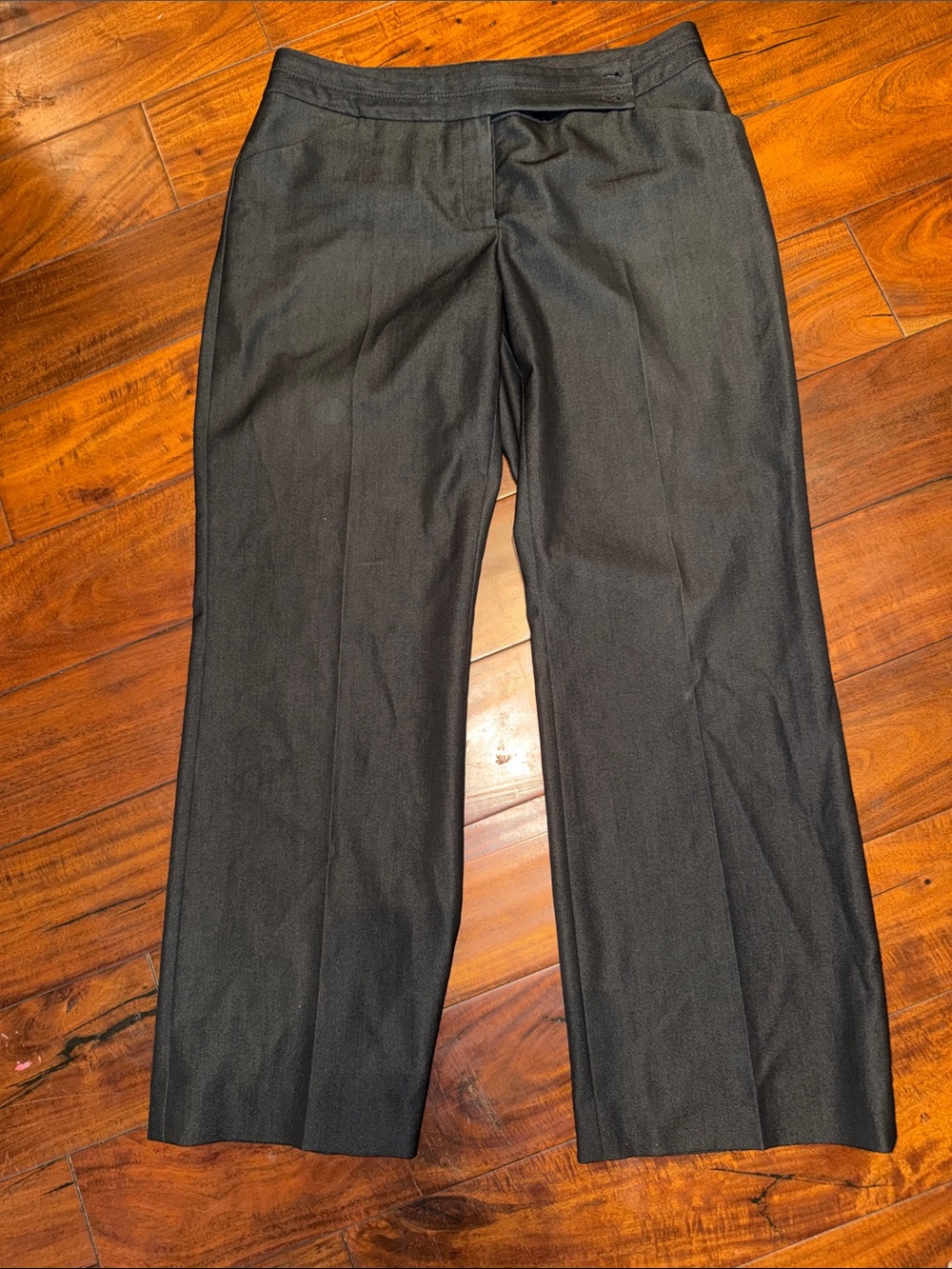 Wide-Leg Black Dress Pants for Women